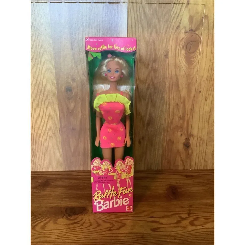 Ruffle Fun Barbie Move Ruffle For‎ Lots Of Looks 1994 Mattel #12433